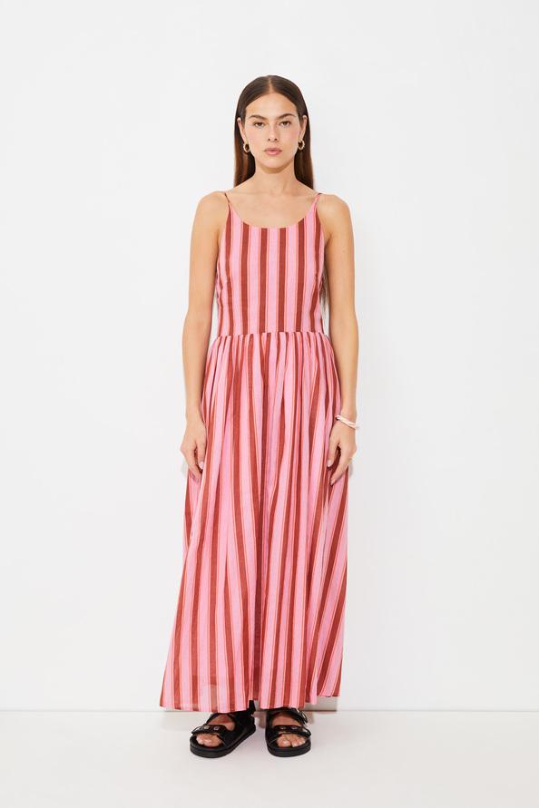 suncoo Cyrus Robe longue à rayures