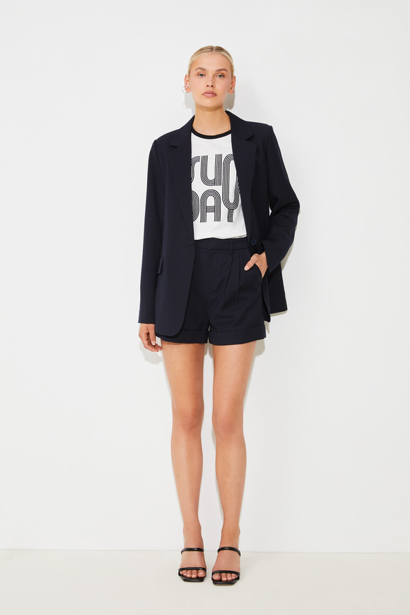 Suncoo Denitsa Veste Blazer à Rayures