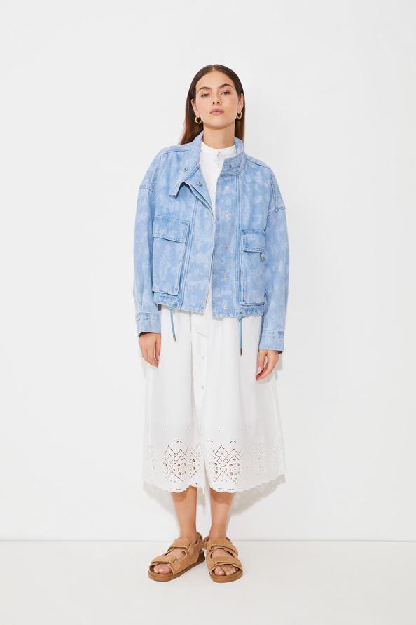 suncoo Dixie Veste oversize en jean fantaisie