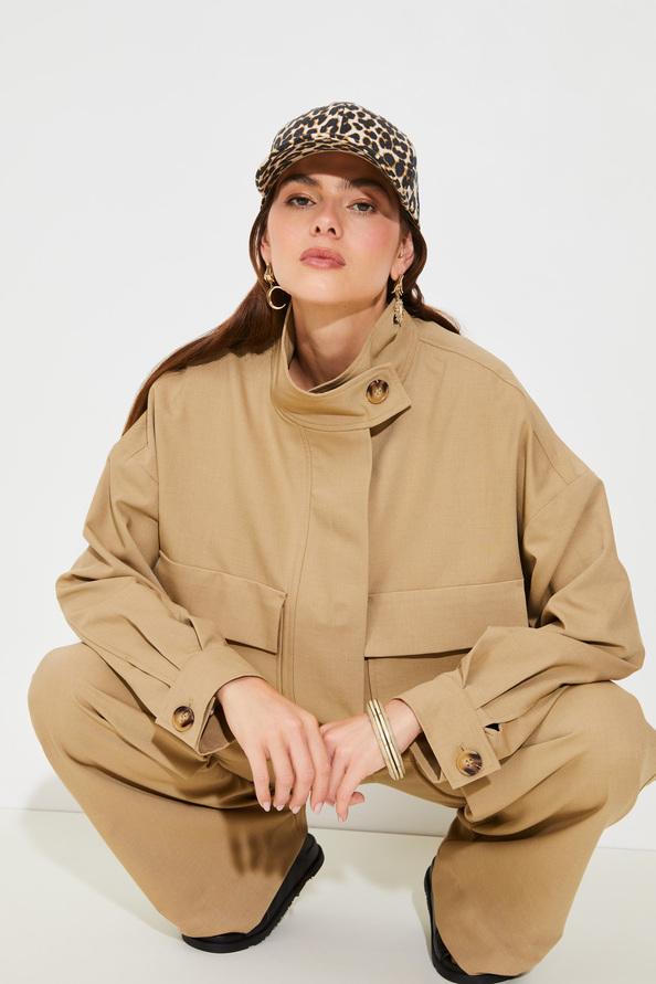 Suncoo Dona Veste Courte Oversize