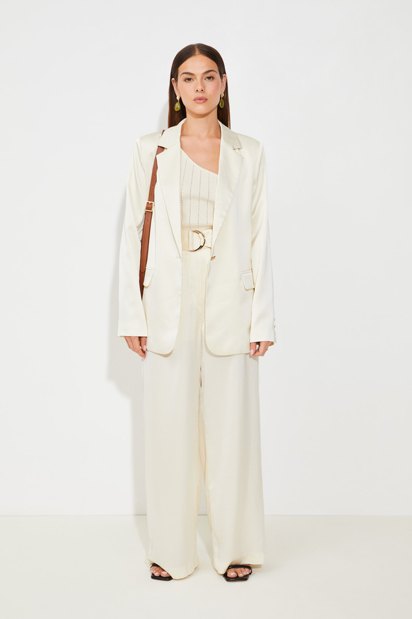 suncoo Doris Veste blazer satinée