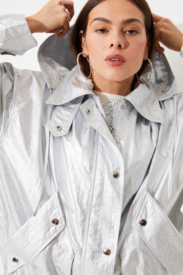 Suncoo Elliot Manteau Parka Argenté