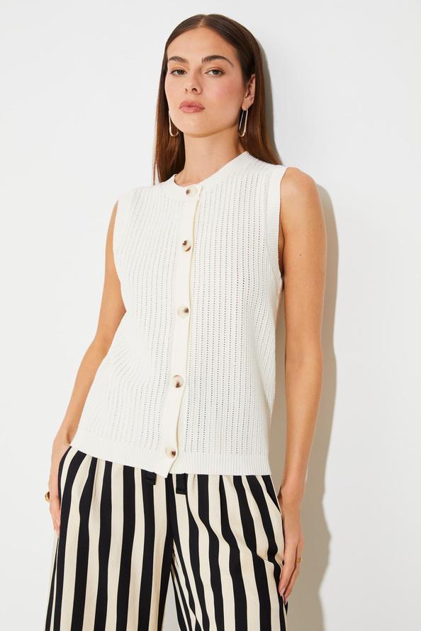 suncoo Gil Gilet sans manches ajouré