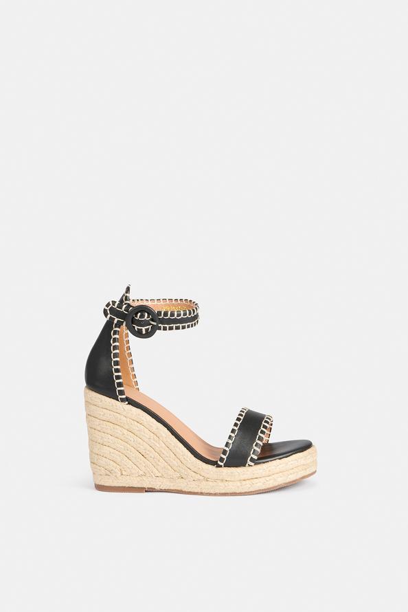 suncoo Helies Sandales compensées en cuir