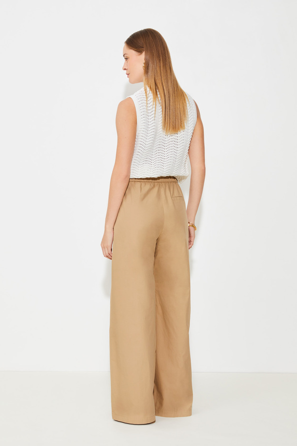 Suncoo Jacky Pantalon Taille Haute Large