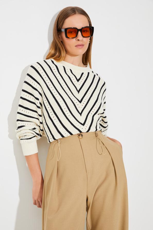 Suncoo Jilian Pantalon Large Fluide à Cordons