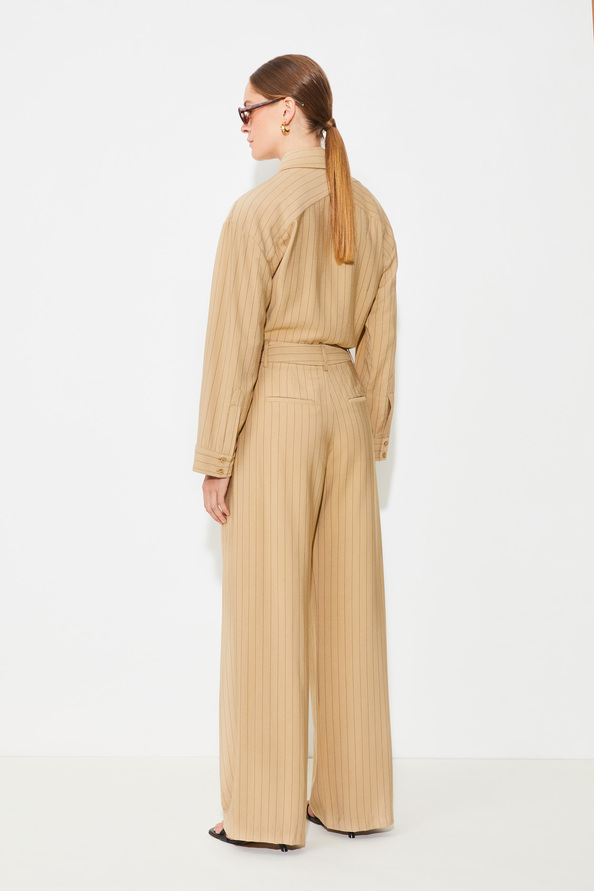 Suncoo Jill Pantalon Tailleur à Rayures