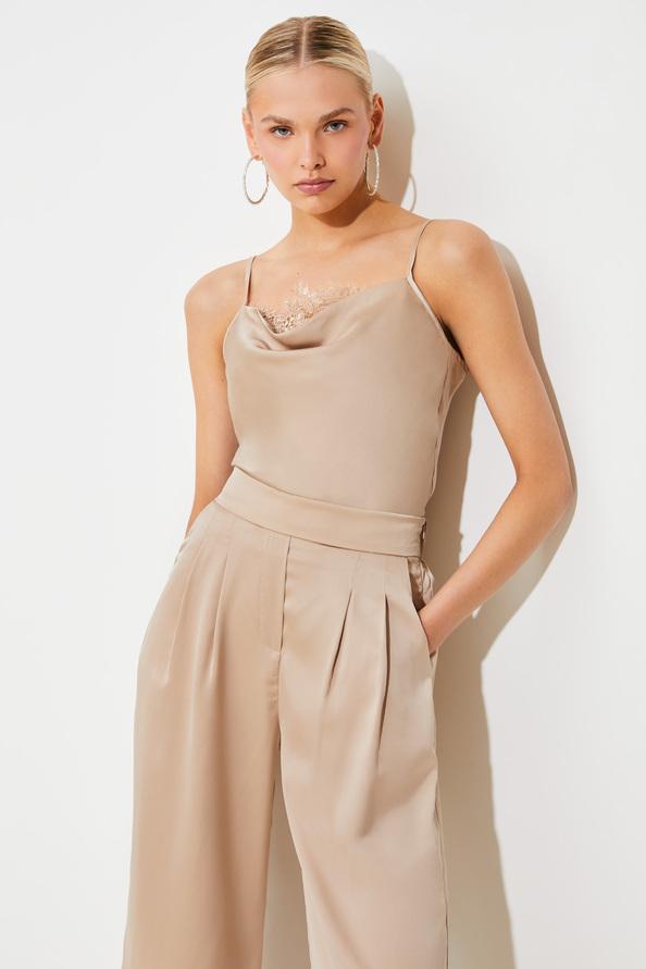 Suncoo Johan Pantalon Fluide En Satin