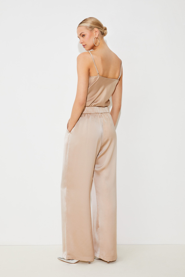 Suncoo Johan Pantalon Fluide En Satin