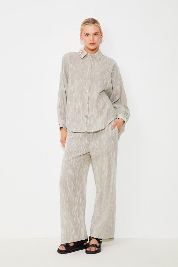 suncoo Lady Blouse coton boutonnée à rayures