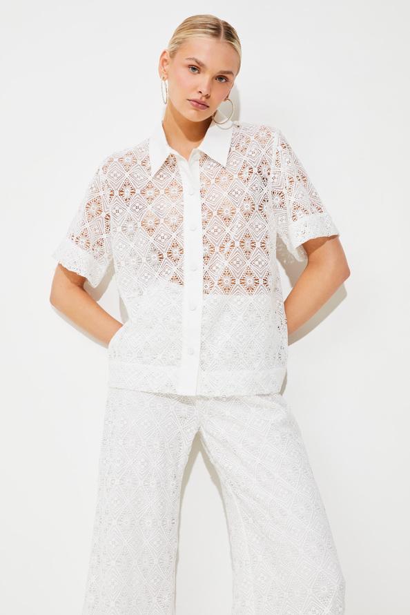 Suncoo Lalie Chemise En Guipure