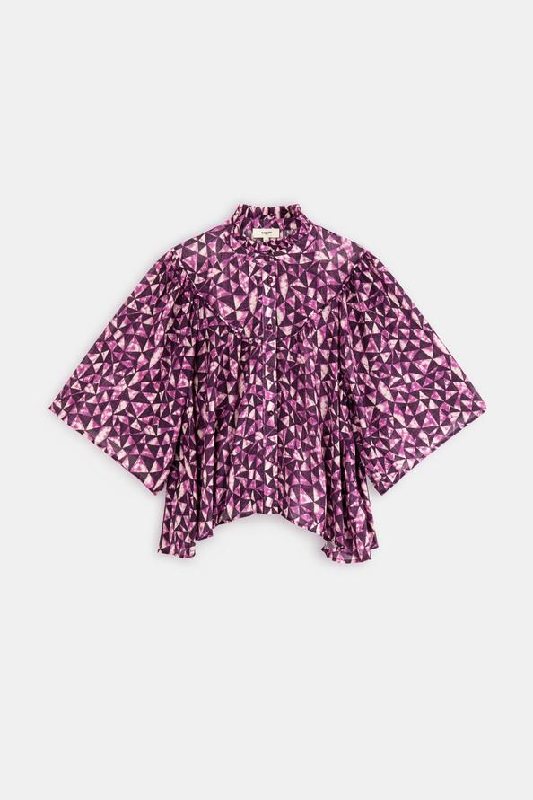 suncoo Lamar Blouse à imprimé géométrique