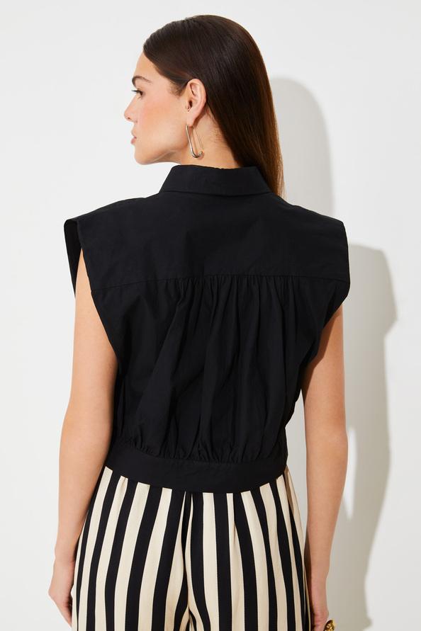 Suncoo Lazur Chemise Courte Boutonnée Sans Manches