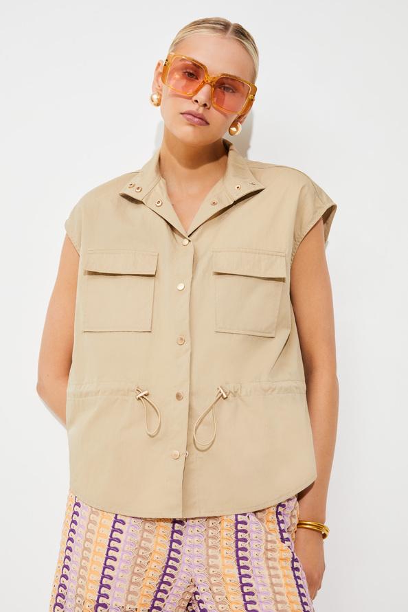 Suncoo Lou Blouse Technique Sans Manches