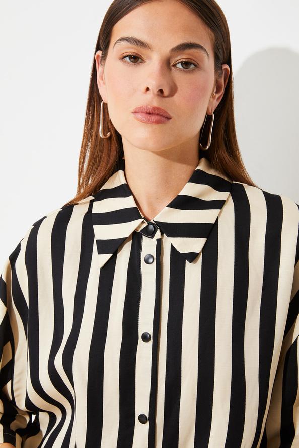 Suncoo Lucie Blouse Boutonnée à Rayures