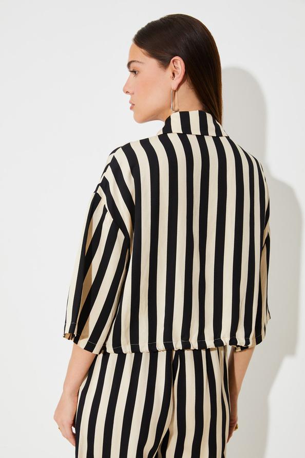 Suncoo Lucie Blouse Boutonnée à Rayures