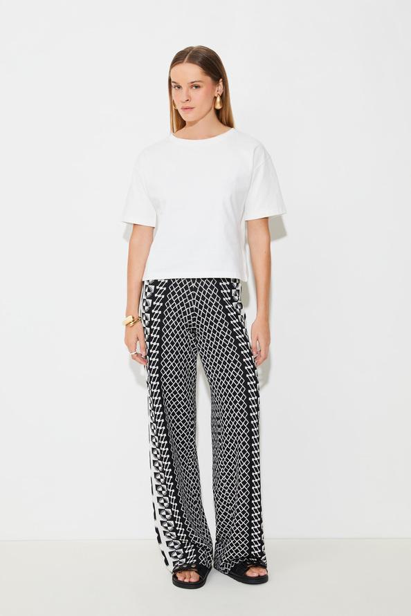 suncoo Marti Tee-shirt blanc uni ouvert au dos