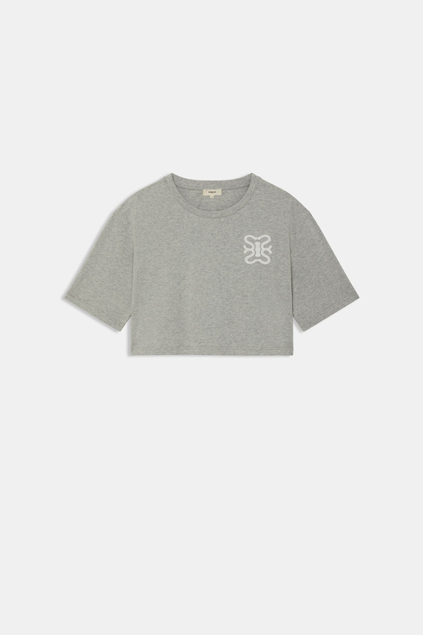 suncoo Meva Tee-shirt court uni brodé