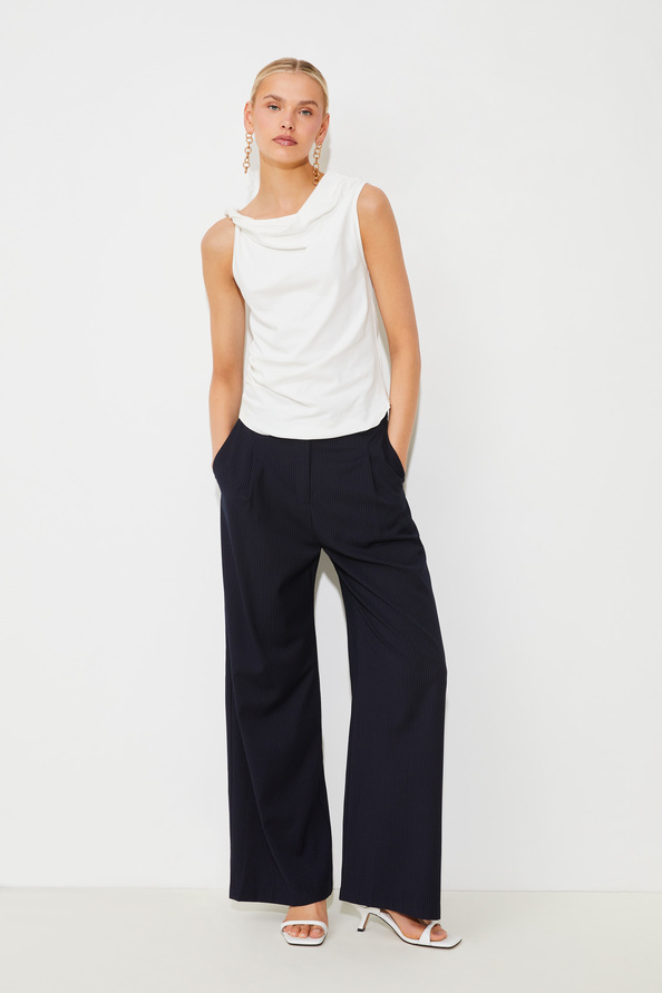 suncoo Migili Top uni blanc sans manches