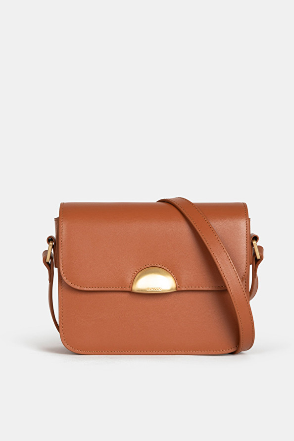 suncoo Nelly Sac bandoulière en cuir camel
