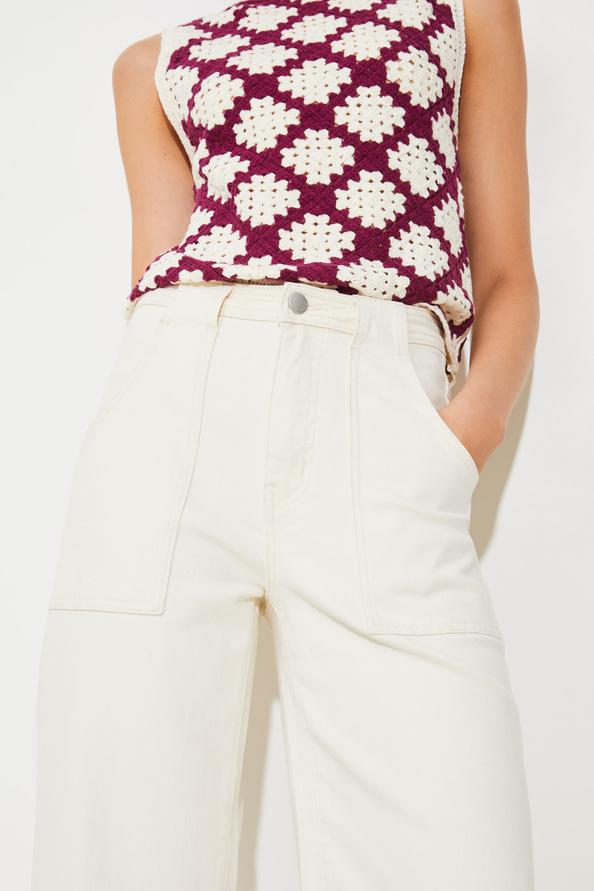 Suncoo Roy Jean Droit Taille Haute