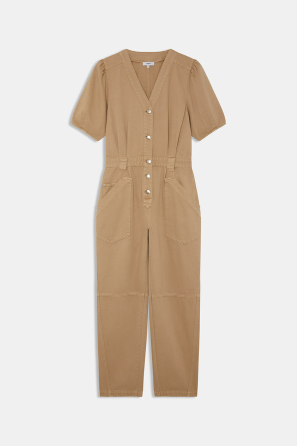 suncoo Talian Combinaison pantalon en denim beige