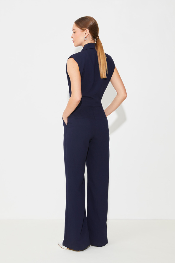 Suncoo Tori Combinaison Pantalon Unie Bleu Nuit