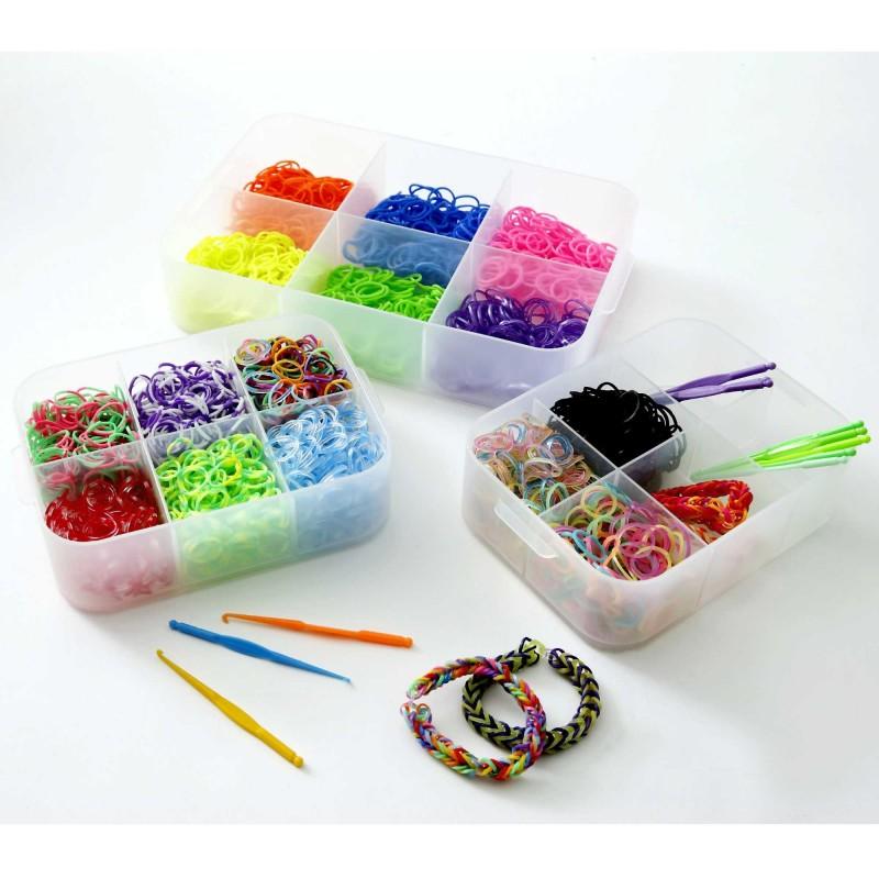 Sundis Lot De 8 Petites Boîtes De Rangement En Plastique Transparent Format A6 Avec Séparateurs PURE BOX