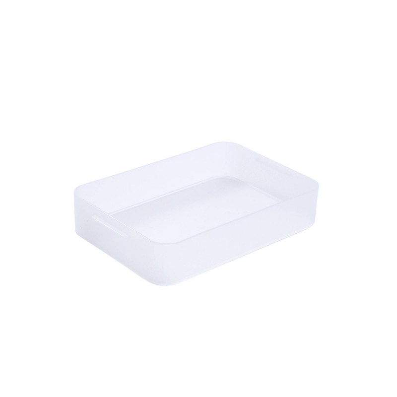 Sundis Lot De 8 Petites Boîtes De Rangement En Plastique Transparent Format A5 PURE BOX