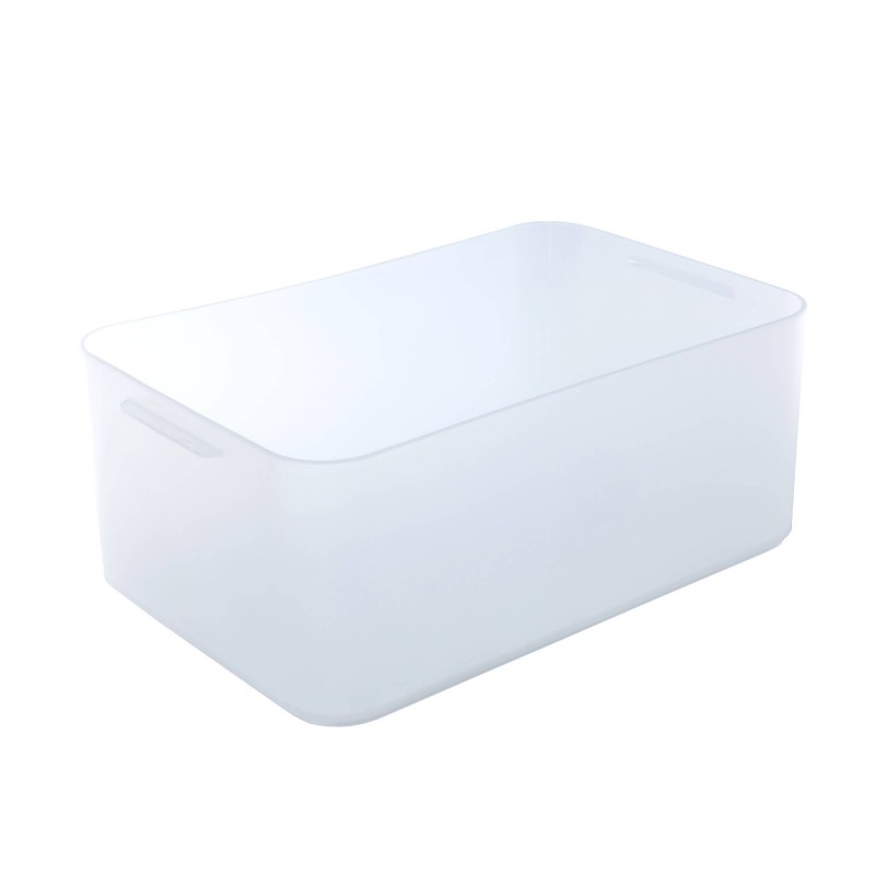 Sundis Lot De 8 Petites Boîtes De Rangement En Plastique Transparent Format A5 PURE BOX