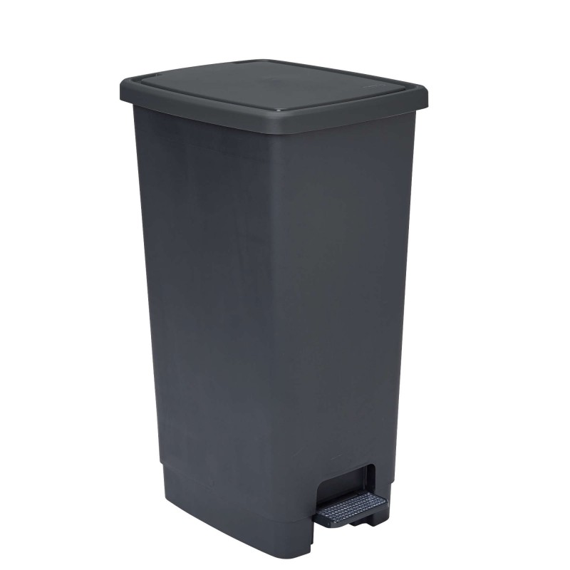 sundis Poubelle à pédale 40 litres rectangulaire en plastique recyclé FLAT BIN