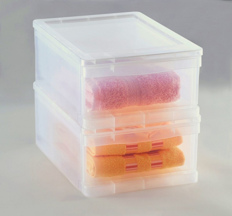 Sundis LOT DE 2 Tiroirs De Rangement CLEAR DRAWER