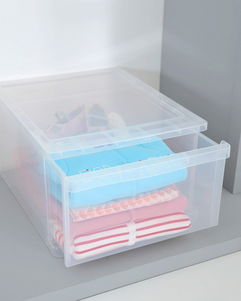 Sundis LOT DE 2 Tiroirs De Rangement CLEAR DRAWER
