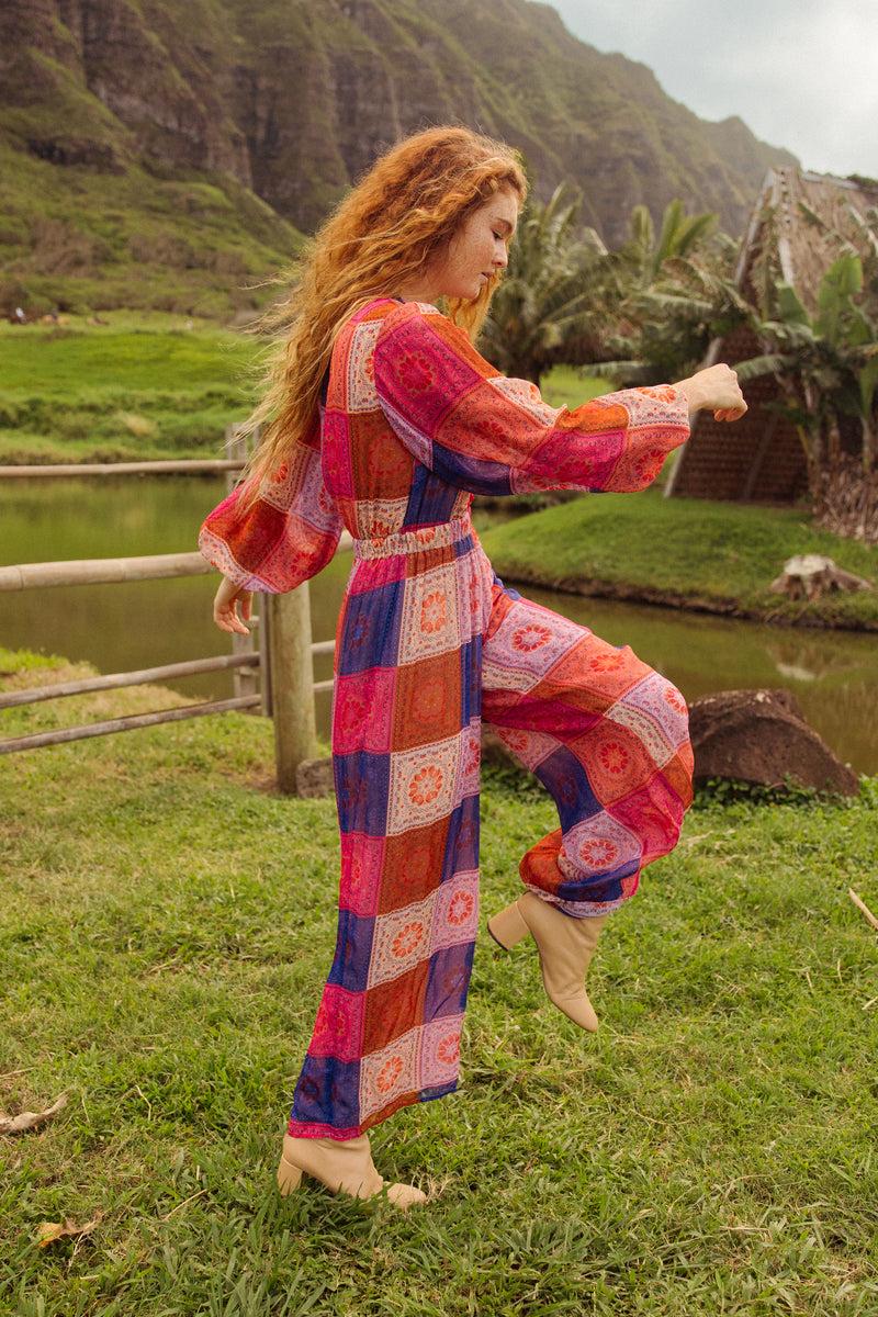 Sundress ALINE JUMPSUIT SAINT TROPEZ PRINT