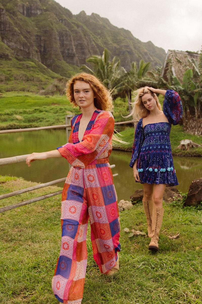 Sundress ALINE JUMPSUIT SAINT TROPEZ PRINT