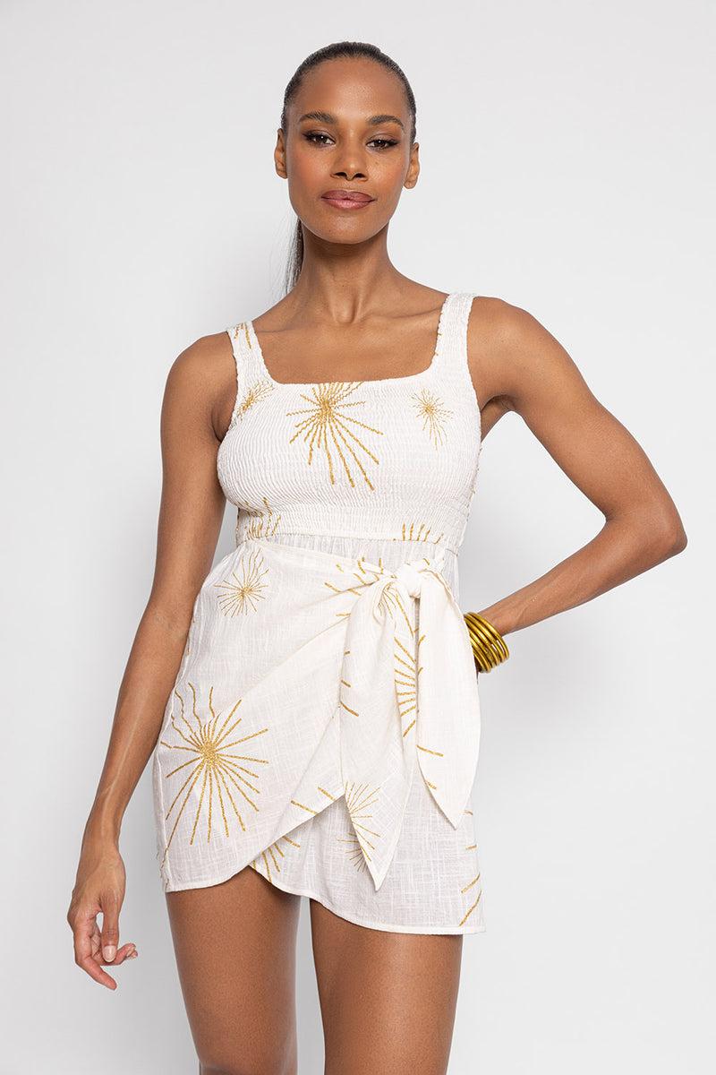 sundress AMANDE SHORT DRESS