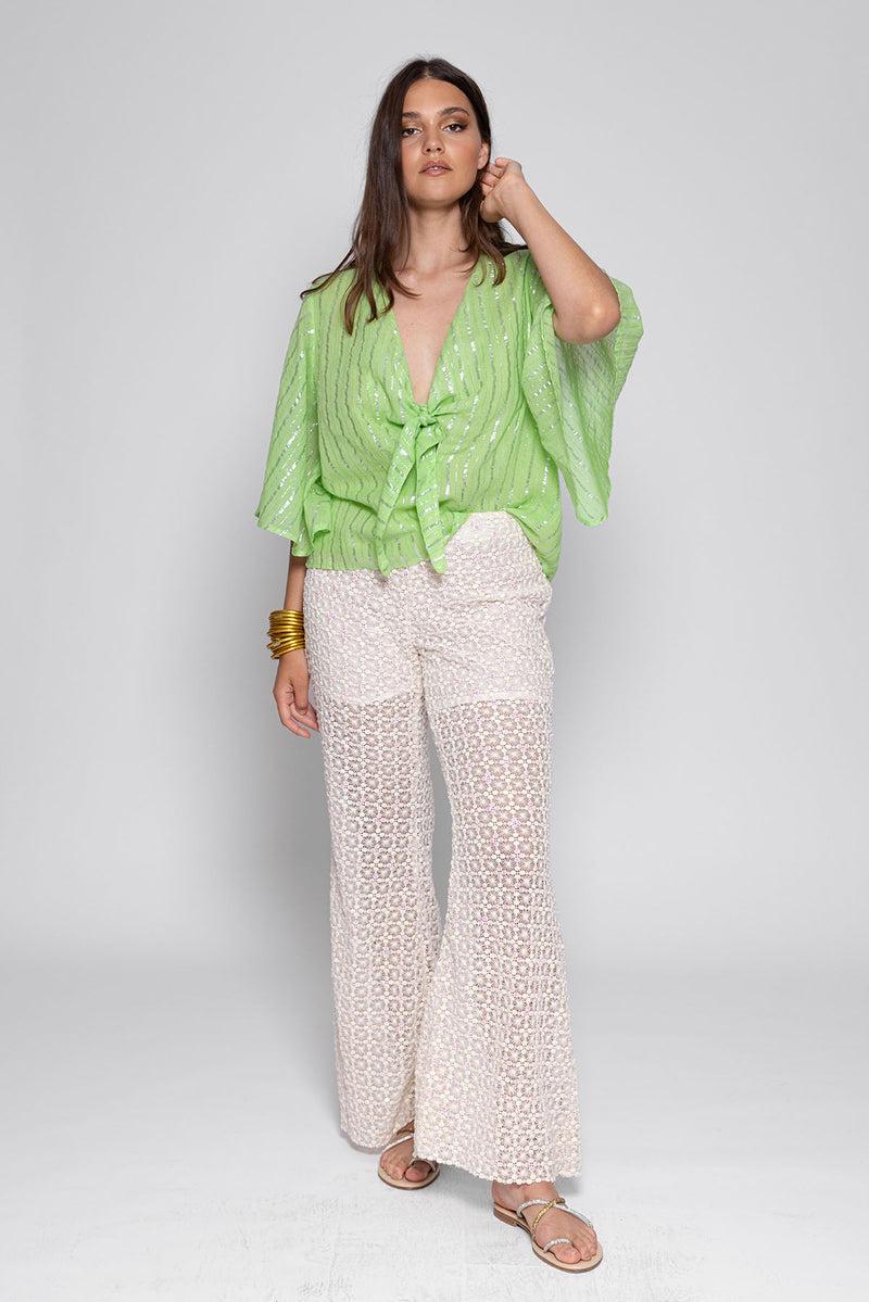 Sundress ANIKA TOP ATHENE LIME