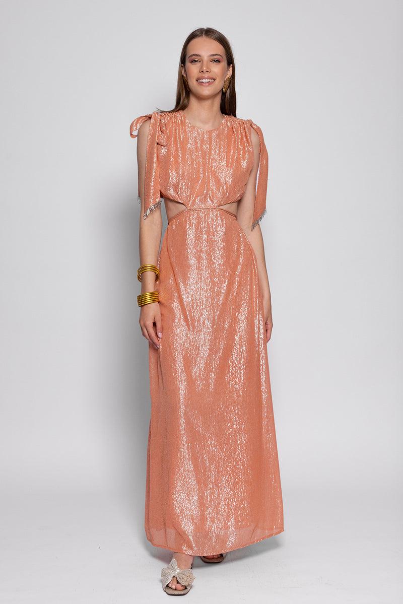 Sundress ANJA LONG DRESS IOS PECHE MELBA