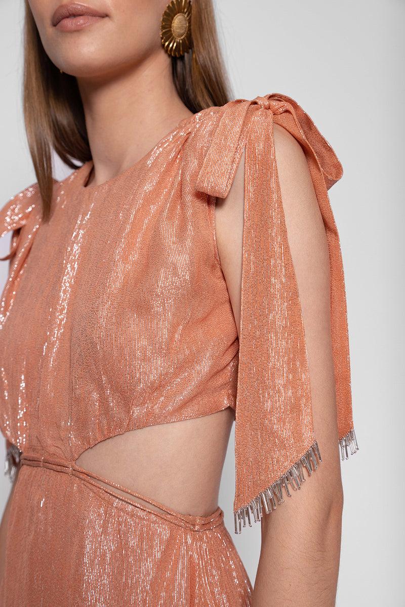 Sundress ANJA LONG DRESS IOS PECHE MELBA