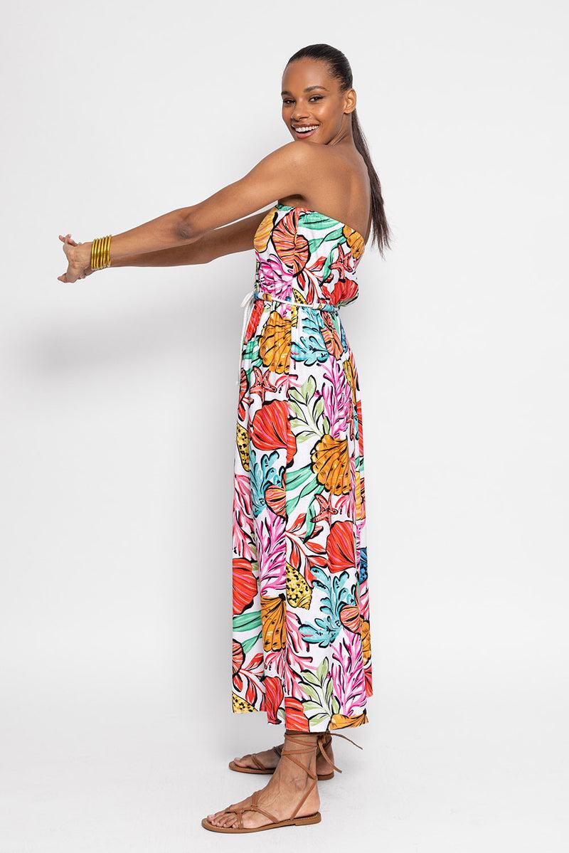 Sundress ANOUSHKA LONG DRESS TERRY