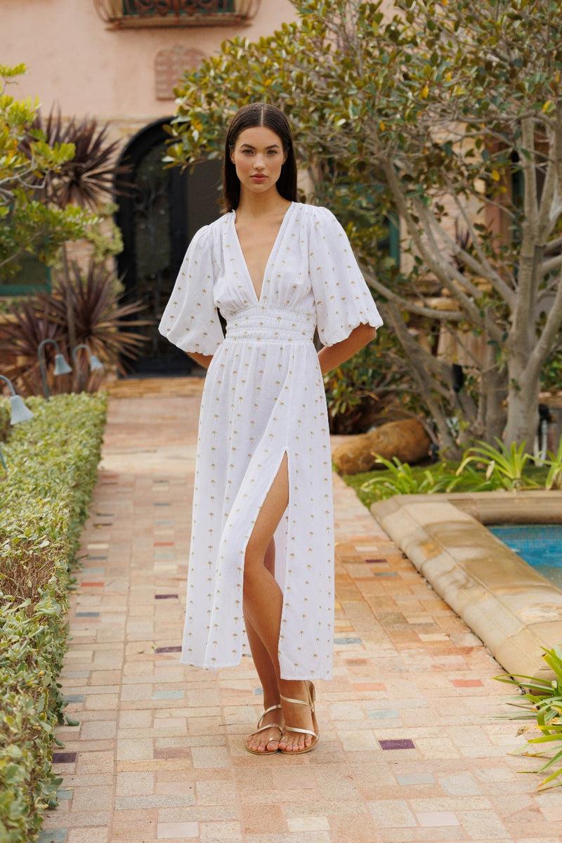 sundress AURELIE LONG DRESS