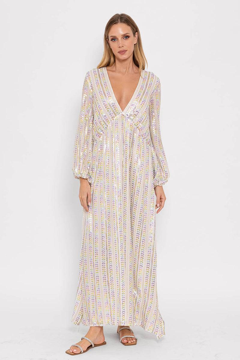 sundress CHICAGO LONG DRESS