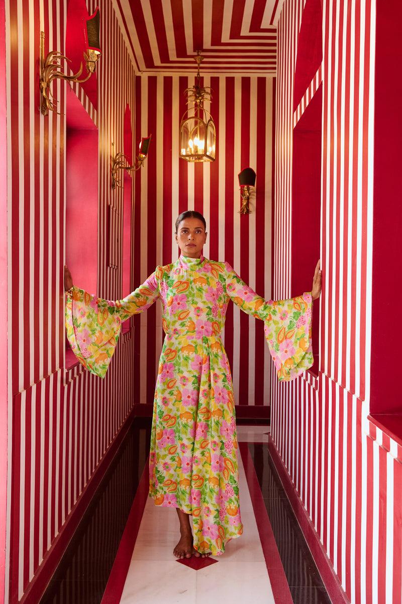 sundress FLEUR LONG DRESS