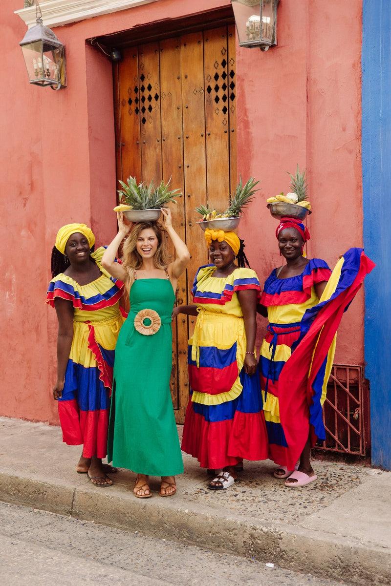 sundress FRANCA LONG DRESS