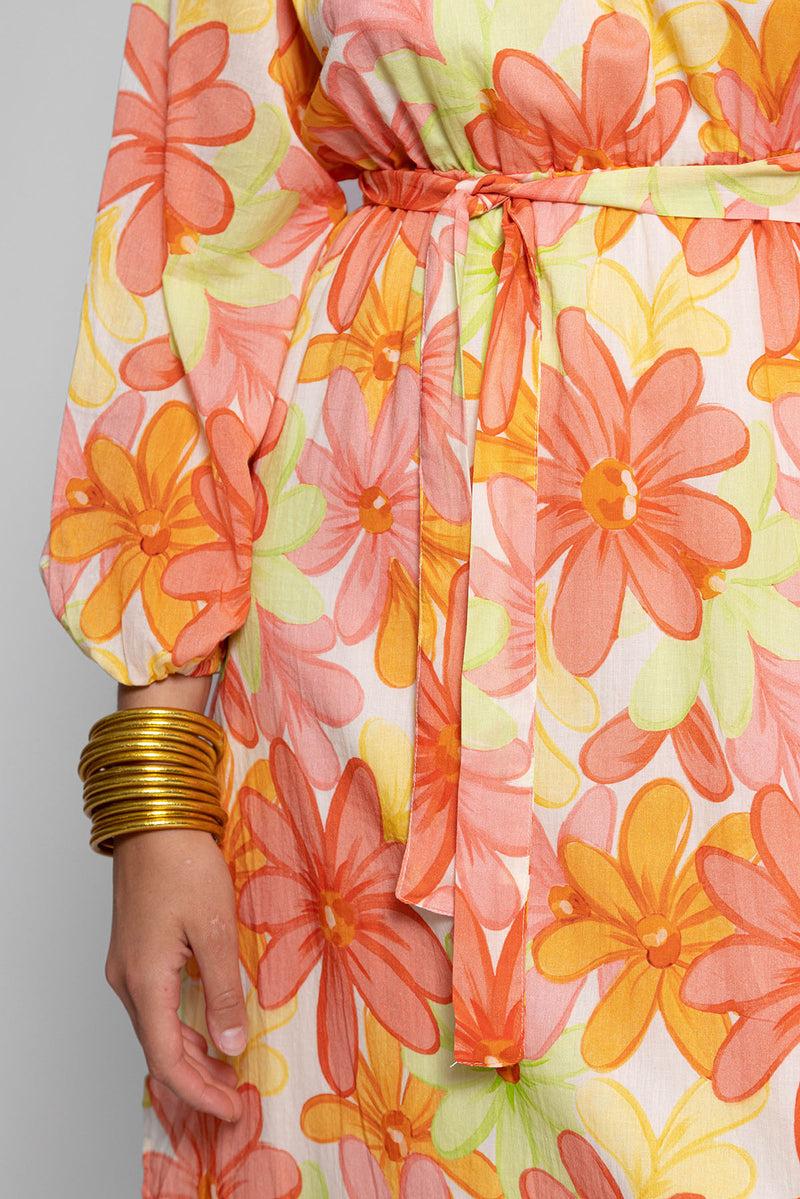 Sundress GAELLE LONG DRESS RIVIERA PRINTEMPS