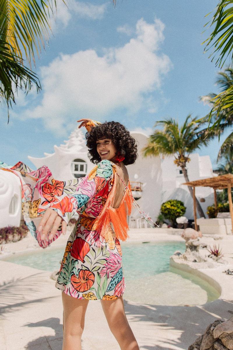 sundress ISIDON SHORT DRESS