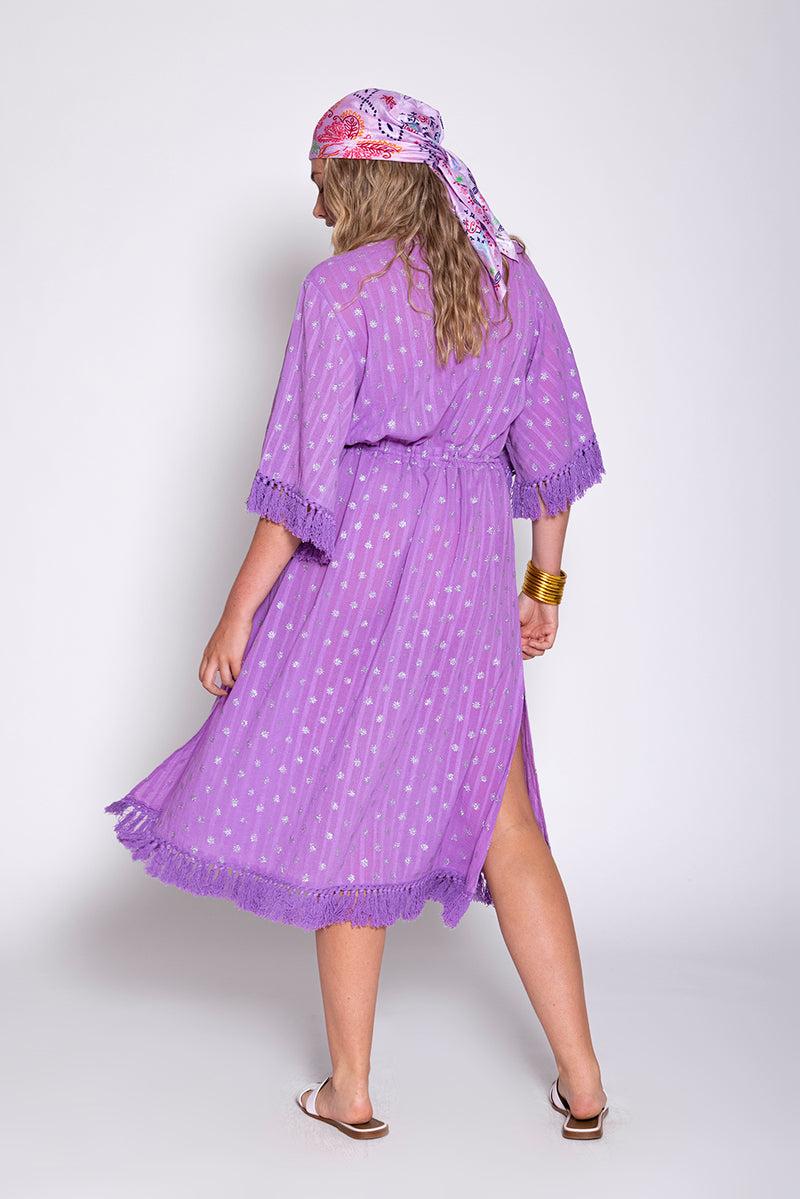 Sundress JANNA LONG DRESS DUBAI LAVENDER