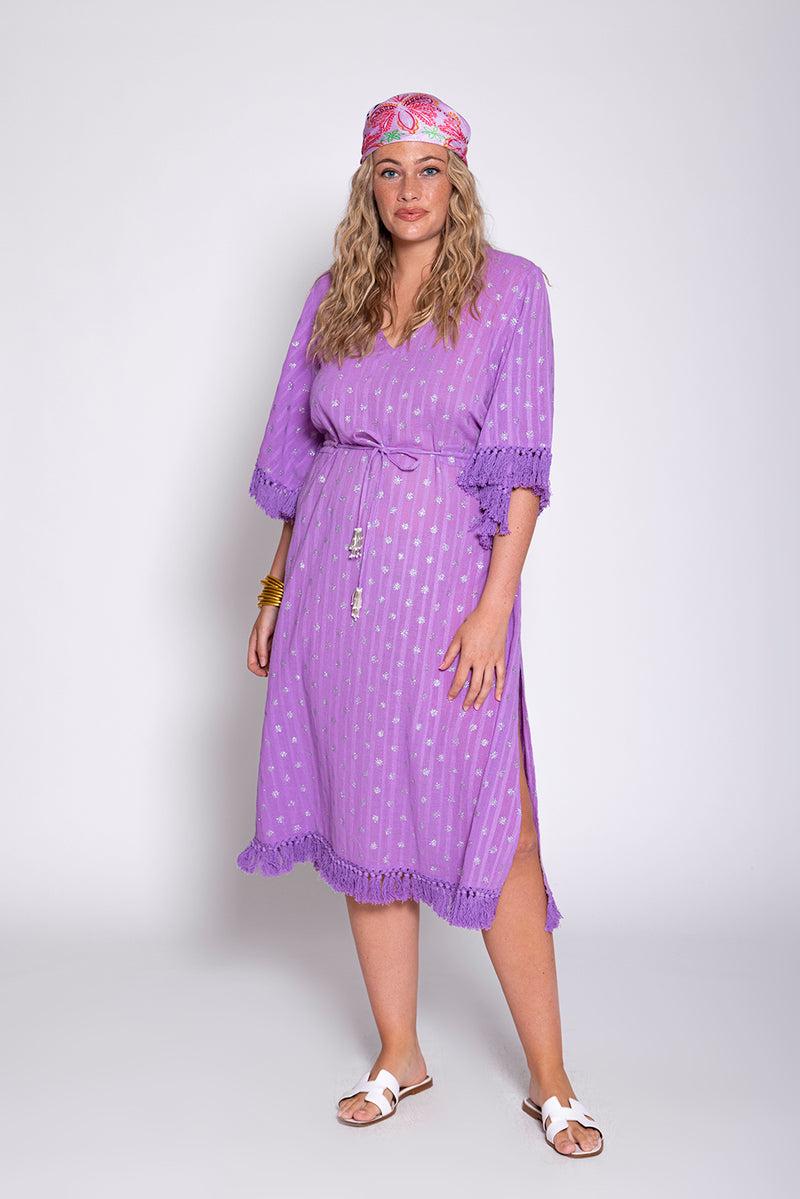 Sundress JANNA LONG DRESS DUBAI LAVENDER