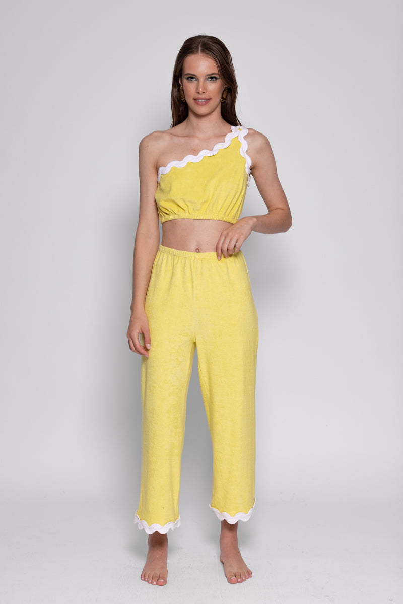 Sundress JORDAN SET TERRY LEMON