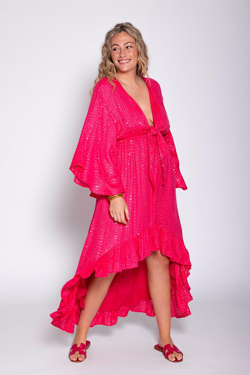 sundress JULIANA DRESS SAINT BARTH BLUSH PINK